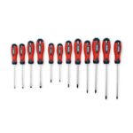 Juego de Destornilladores Bremen Mango de Goma  12 piezas - 7801