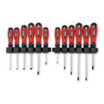 Juego de Destornilladores Bremen Mango de Goma  12 piezas - 7801 - Imagen 2