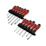 Juego de Destornilladores Bremen Mango de Goma  12 piezas - 7801 - Imagen 3