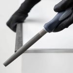 Lima Media Caña Bremen Bastarda 12" Con Mango 4584 - Imagen 4